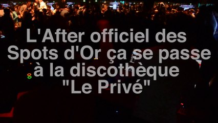 Soirée After Spots d'Or 2015 à la discothèque Le Privé