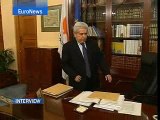 EuroNews - Interview - New Cypriot president explains...