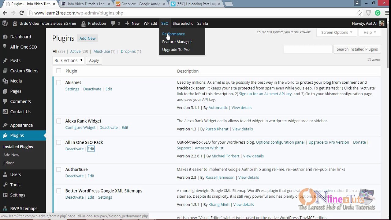 WordPress SEO Tutorial in Urdu (Part-02)