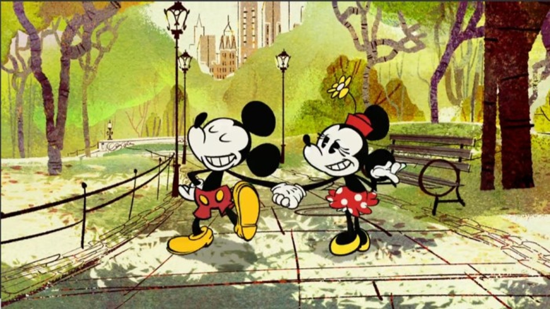 Mickey Mouse And Minnie Mouse Yodelbeg Disney Short