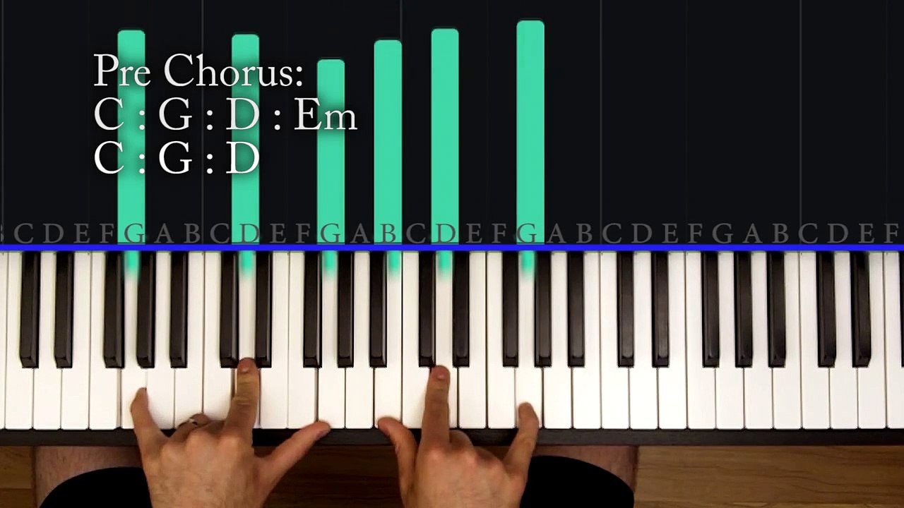 How To Play "Bad Blood" Piano Tutorial