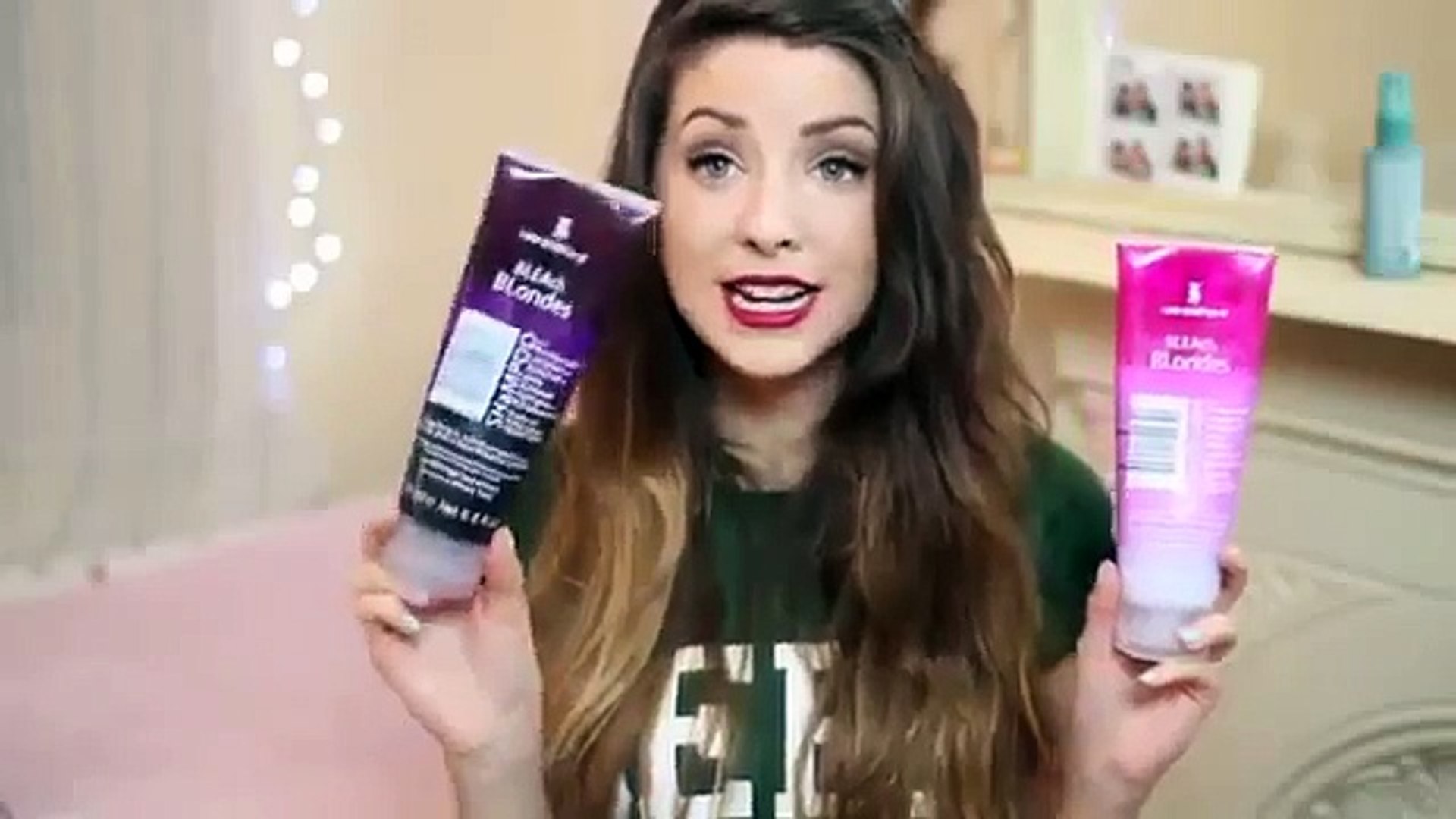 My Ombre Hair Care Routine Zoella Video Dailymotion