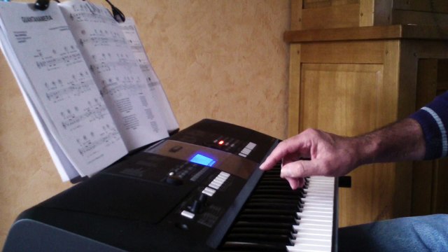 Guantanamera reprise clavier arrangeur