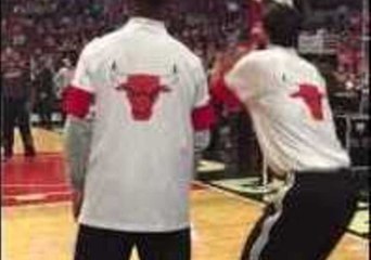 Chicago Bulls Players Compete in 3-Point Contest