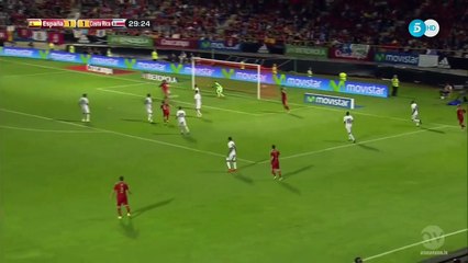 Fábregas Goal 2:1 | Spain vs Costa Rica 11.06.2015