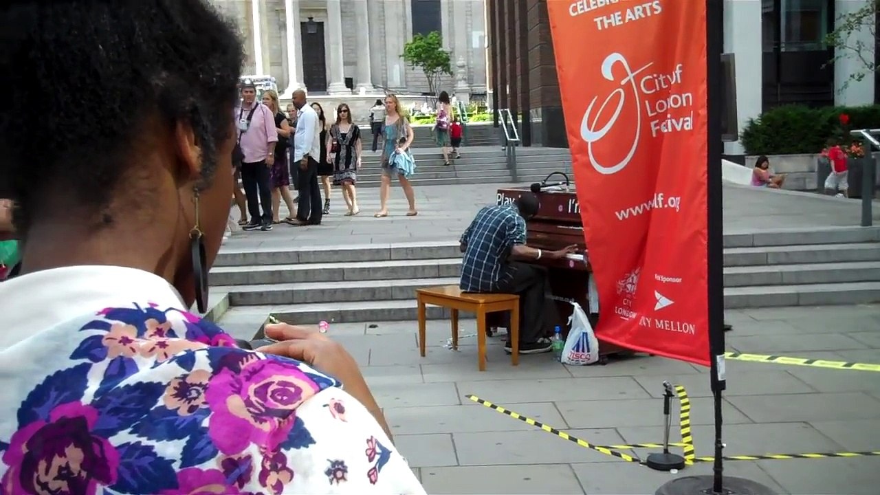 Hang on a sec... it's that Paul Gbegbaje kid from Britains Got Talent...