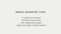 After Effects Project Files - Simple Geometric Logo - VideoHive 8988240