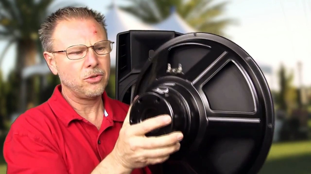 RCF Art725A Active Speaker overview, inside and out - Auth DLR for RCF Speakers