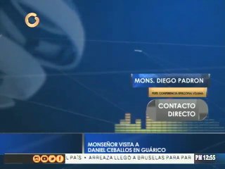 Monseñor Padrón: "Ceballos mantiene su espíritu fortalecido"