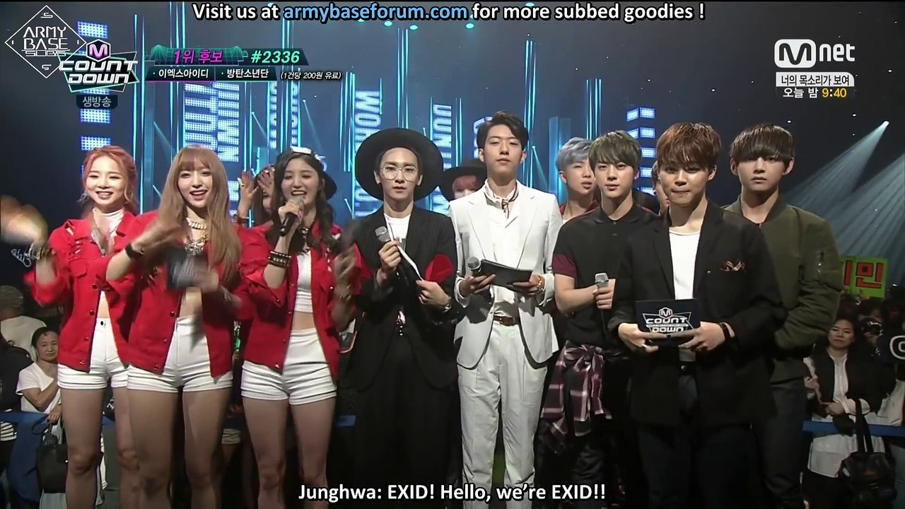 [ENG] 150507 MCountdown BTS No.1 Nominee Interview  | ABS