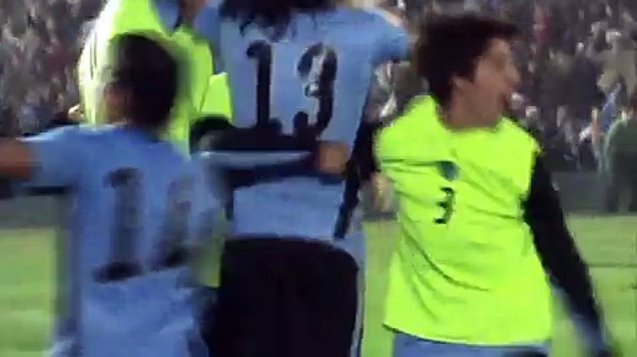 Gol Sebastián Abreu - Uruguay al mundial Sudáfrica 2010