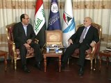 الدكتور إبراهيم الجعفري يستقبل السيد رئيس الوزاء نوري المالكي