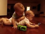 Sevimli Bebeklerin Kapışması