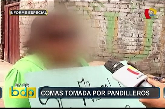 Comas tomada por pandilleros: familias viven amenazadas por delincuentes
