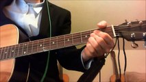 The Beatles - Every Little Thing Rhythm Guitar Tutorial with Tabs
