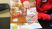 Barbie Advent Calendar 24 Days of Christmas Disney Cartoon Toys Polly Pocket Disney Princess Shopkin