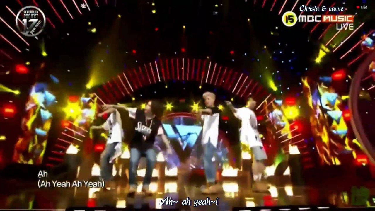 Seventeen - Ah yeah Live k-pop [german Sub]