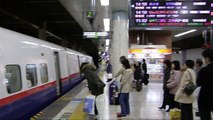 【HD】 JR EAST SHINKANSEN (Bullet train) 　JR東日本上野駅新幹線ホーム　その5