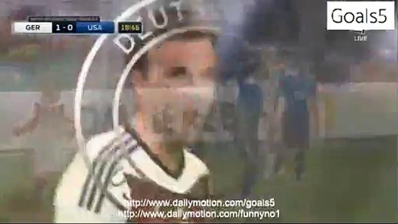 Mario Götze Goal Germany 1 - 0 USA Friendly Match 10-5-2015