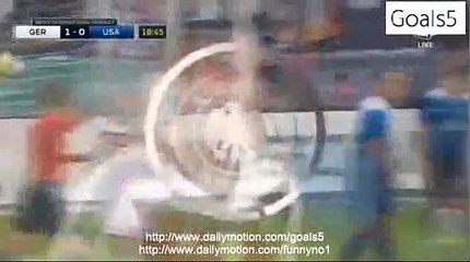 Mario Götze Goal Germany 1 - 0 USA Friendly Match 10-5-2015