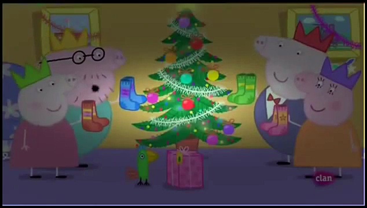 Peppa pig Castellano Temporada 3x52 La visita de Papá Noel