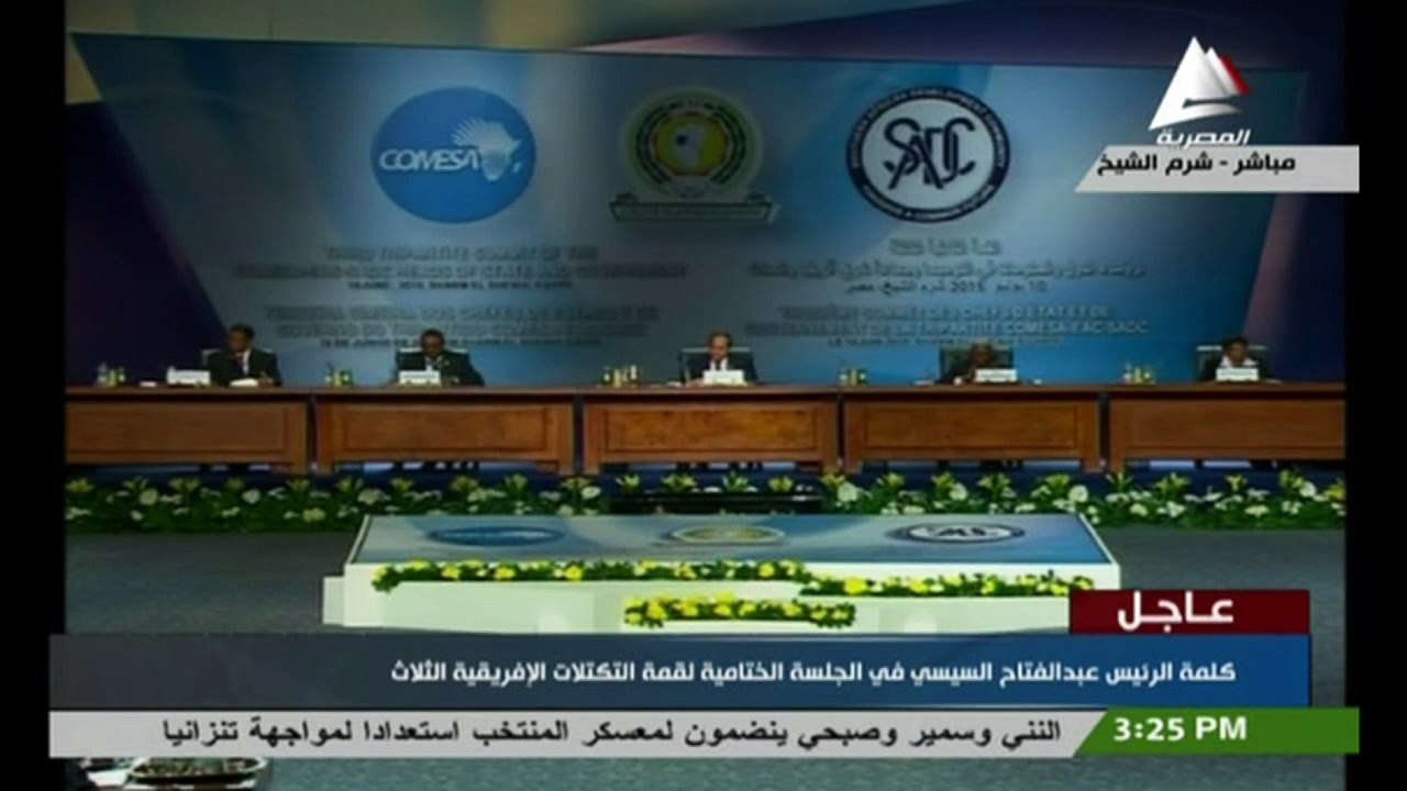 Free trade pact: Sisi welcomes a "historic day"