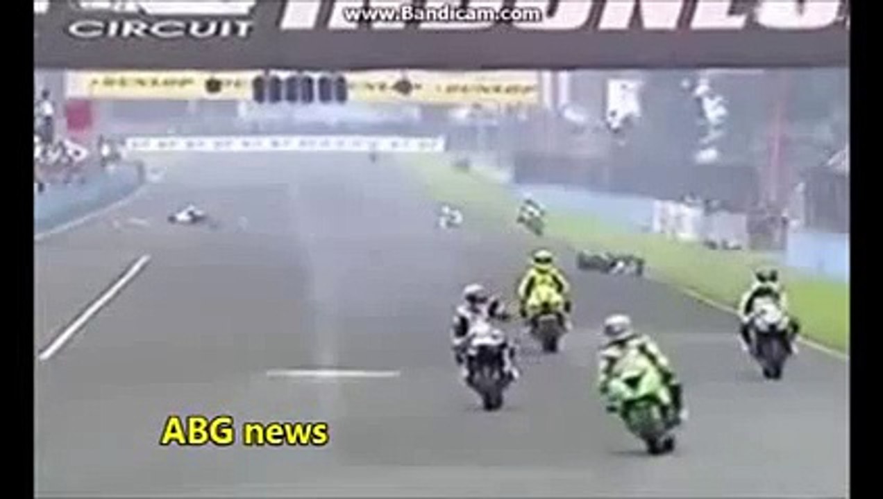 Kejadian mengerikan  Asia Road Racing Championship 2015 di Sirkuit Sentul, Bogor, Minggu (7/6/2015)