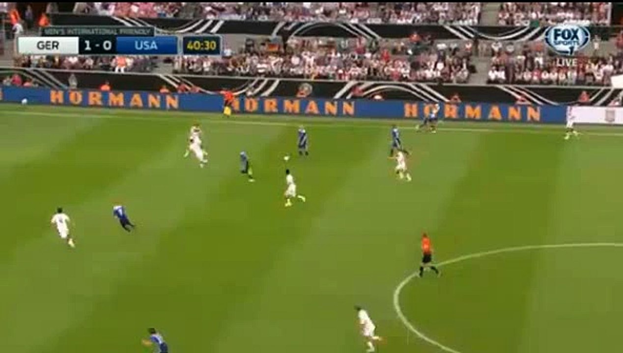 Mix Diskerud goal | Germany 1-1 USA Friendly Match 2015