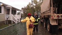 Hurricane Sandy -- Maryland National Guard in Crisfield, Maryland