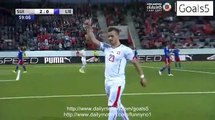 Xherdan Shaqiri Goal Switzerland 2 - 0 Liechtenstein Friendly Match 10-5-2015