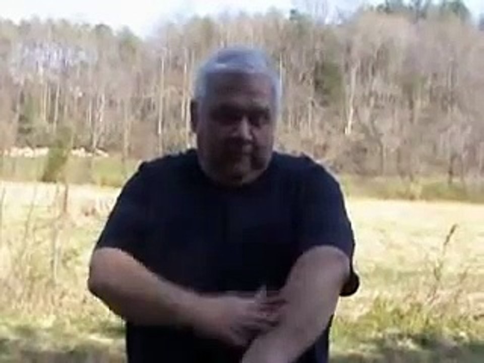 Bigfoot's "dirty butt crease" caught on video: Thomas Byers, North Carolina.