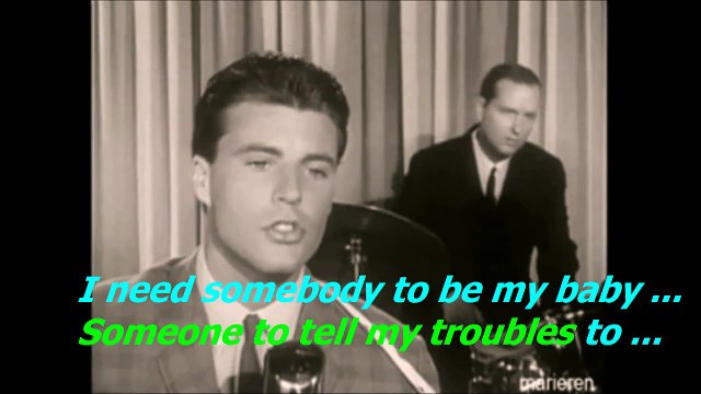 Teenage Idol - Karaoke(no vocal) - Ricky Nelson