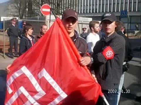 White power Russian skinheads