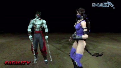 MK:DU Kitana "Deadly Kiss" Fatality