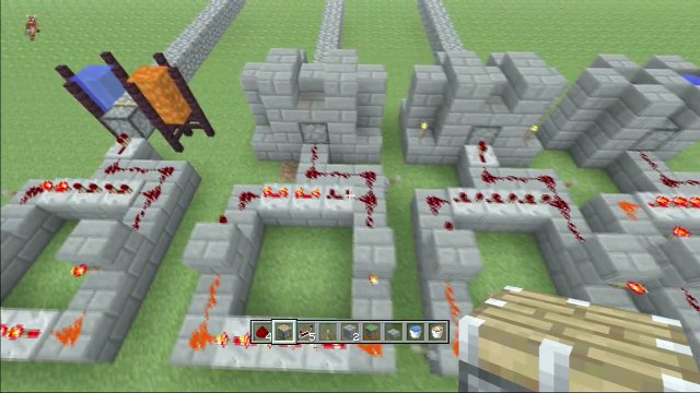 Minecraft PS3 Edition! Cobblestone Generator!