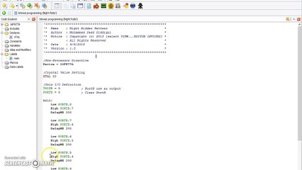 Night rider (Bit-wise Programming)