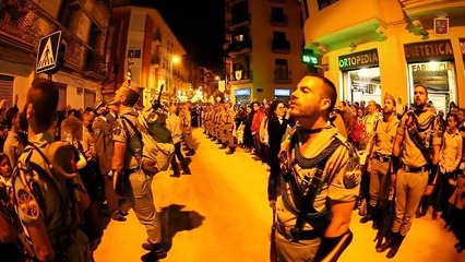 La Legión Española canta al Cristo del Rescate - Paso Blanco Lorca 2015