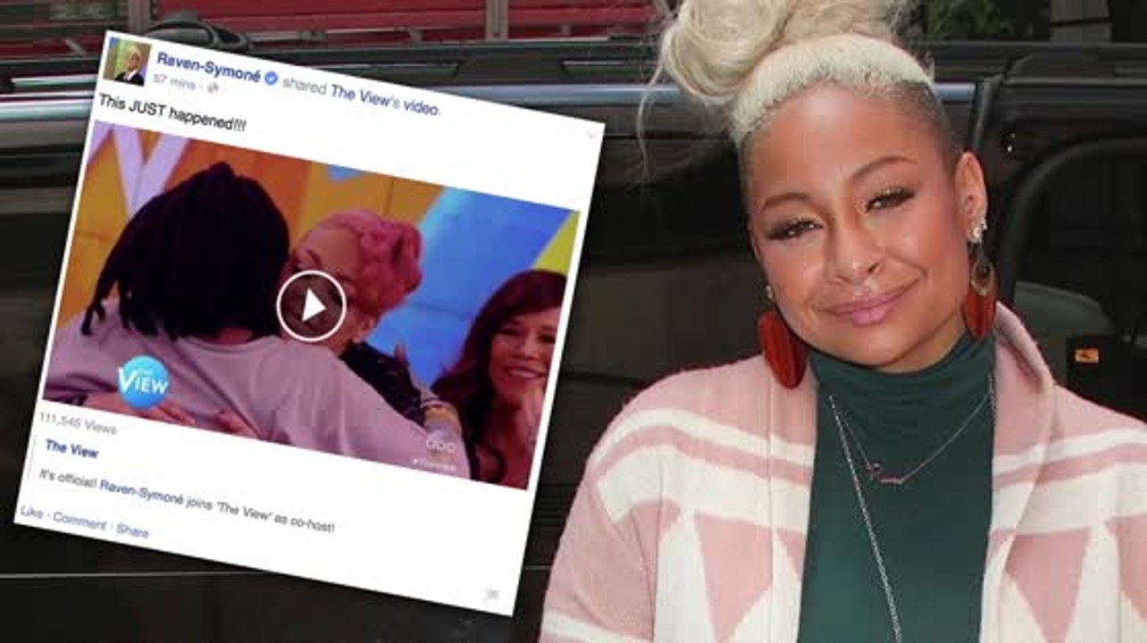 Raven-Symone Joins The View as Full-Time Co-Host