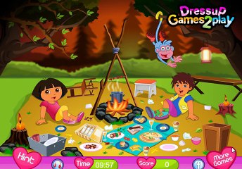 Dora The Explorer Camping Adventure game