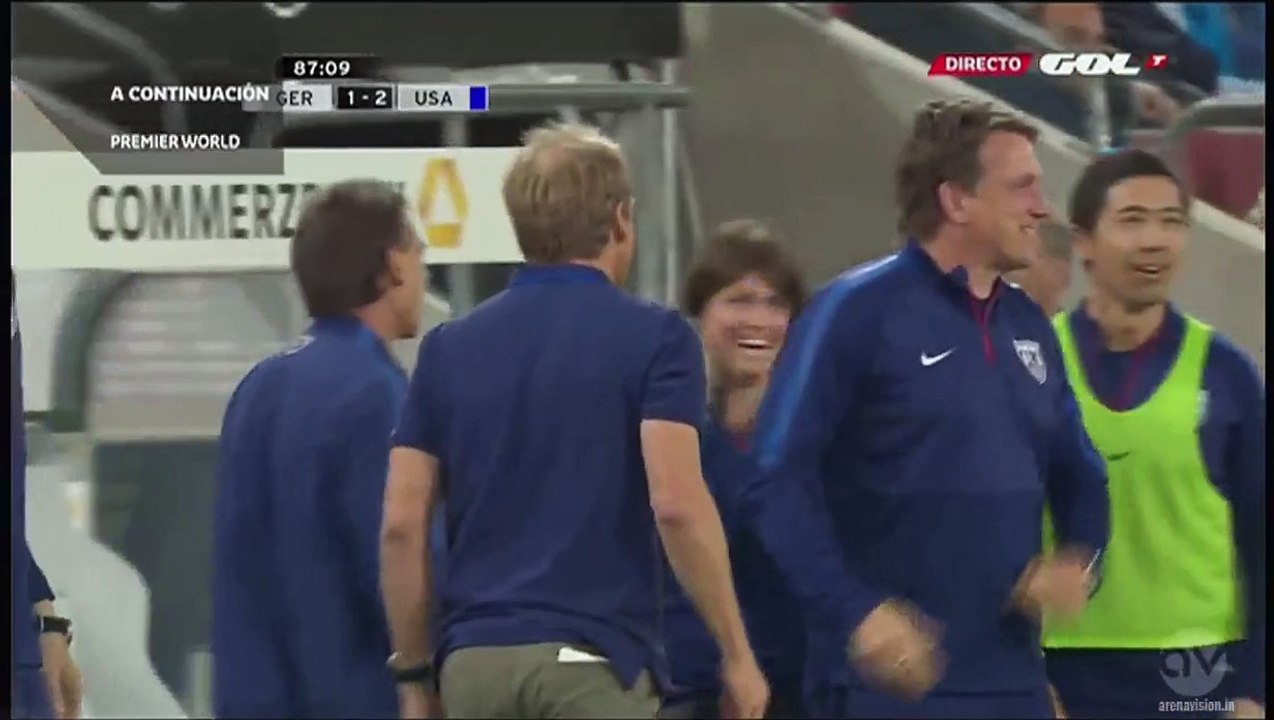 Wood Goal 1:2 | Germany vs USA 10.06.2015