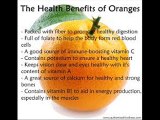 Health Benefits of Oranges