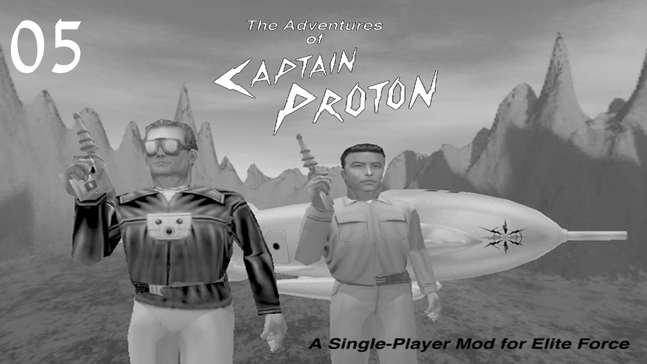 Let's Play The Adventures of Captain Proton - #05 - Ankunft im Geheimlabor