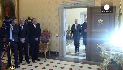 Папа римский призвал президента России следовать "искренним намерениям"