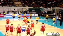 TOP 10 Best Volleyball Spikes during warm-up