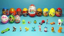 28 New Surprise Eggs Ben 10, Hello Kitty, Welly, Sponge Bob, Kung Fu Panda, Kinder MAXI Part 2