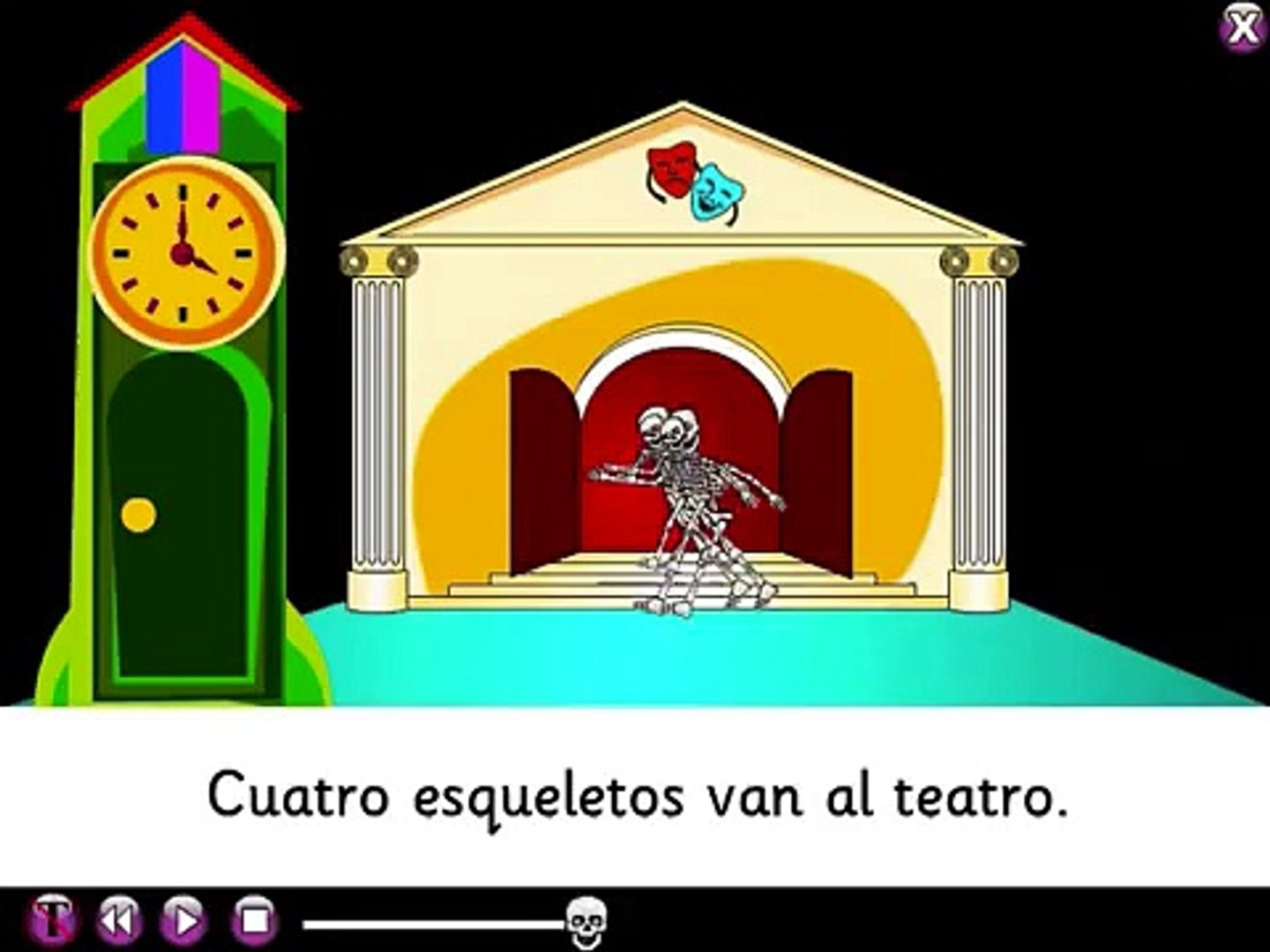 ⁣BABELZONE - Los esqueletos - Skeleton song - spanish songs for kids