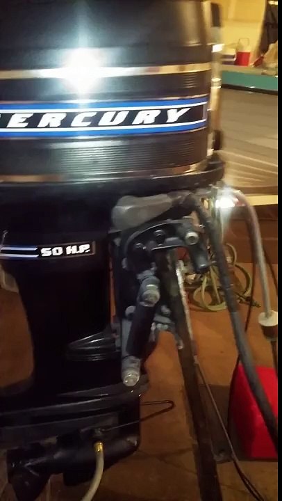 1974 Mercury Super Thunderbolt 50 HP run test
