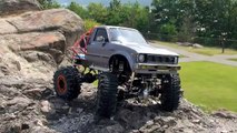 RC Rock Crawling -TAMIYA HILUX and CR-01