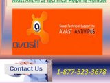 Avast pro antivirus tech support number 1-877-523-3678