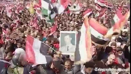 Pro-Assad rallies held in Syria